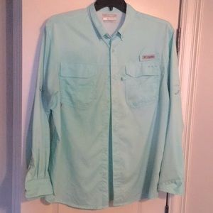 Men’s Columbia Omni-Shield shirt sz M